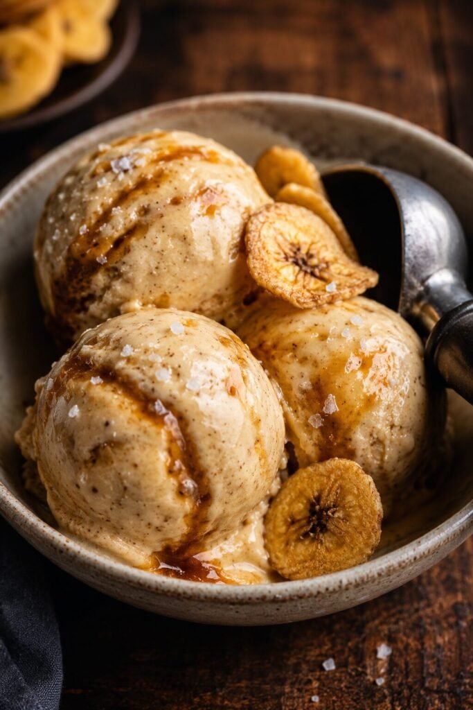 Brown Butter Banana Ice Cream Recipe