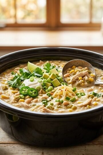 Crockpot White Chicken Chili