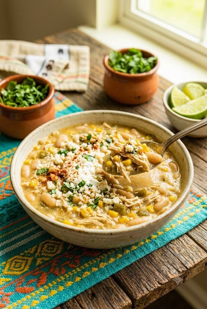 How to Make White Bean Chicken Chili Crockpot Style