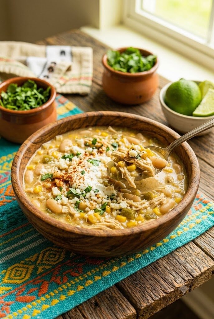 White Chicken Chili Stove Top Method