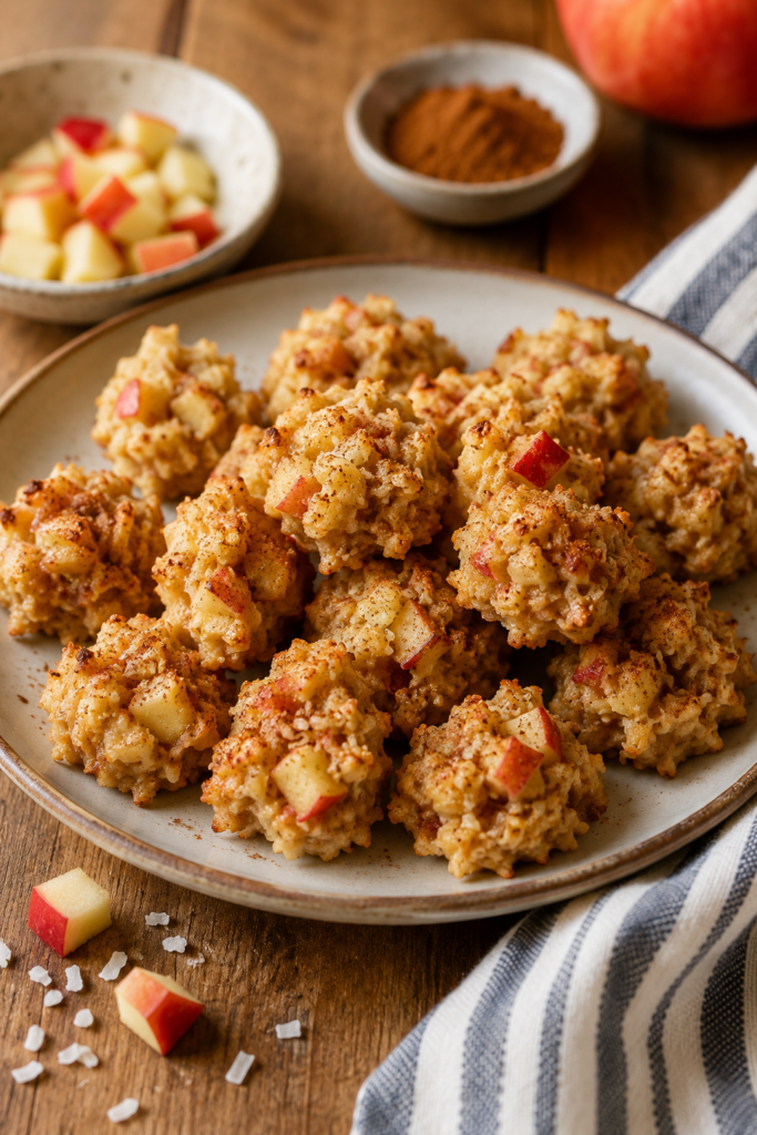 11. Apple Cinnamon Dump Snack Clusters Recipe