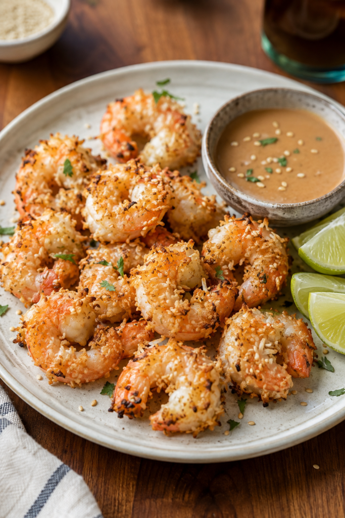 6. Sesame Coconut Shrimp Nibbles Recipe