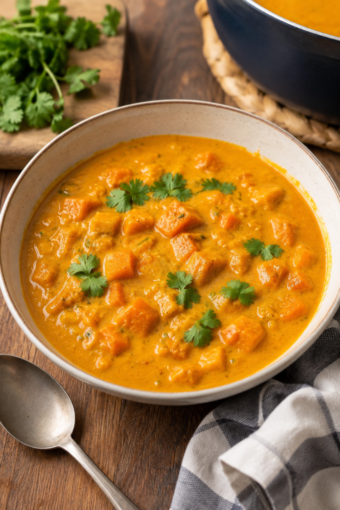 Pumpkin Coconut Curry Recipe