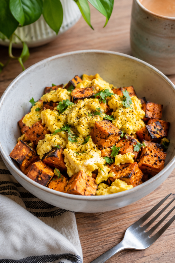 Savory Sweet Potato Breakfast Bowl Recipe