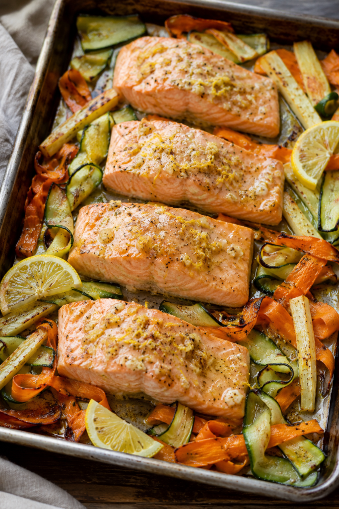 AIP Baked Lemon-Ginger Salmon with Ginger-Citrus Zest Recipe